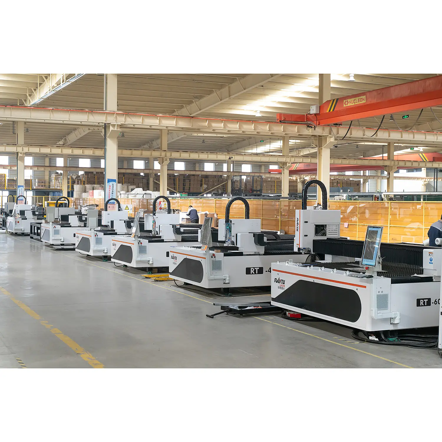 Raytu laser helps CNC machine tool companies run out of "acceleration"