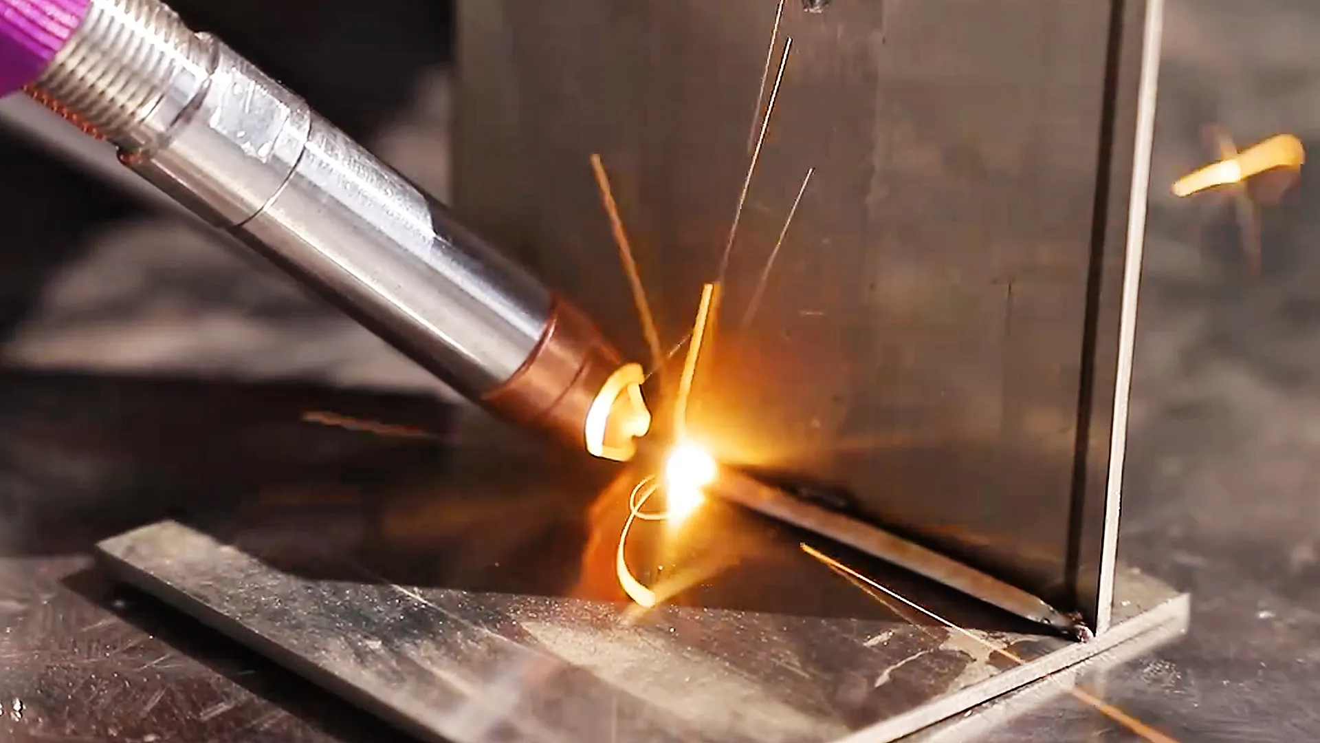 What is a fiber laser welding machines used for?