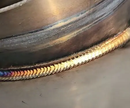 Application of laser welding on stainless steel 8