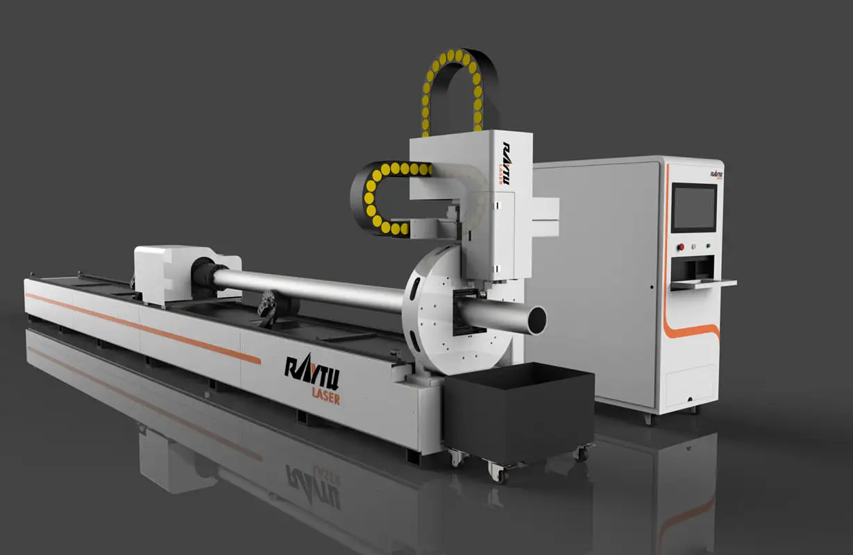 RT - t machine économique de coupe de tubes laser à fibres optiques