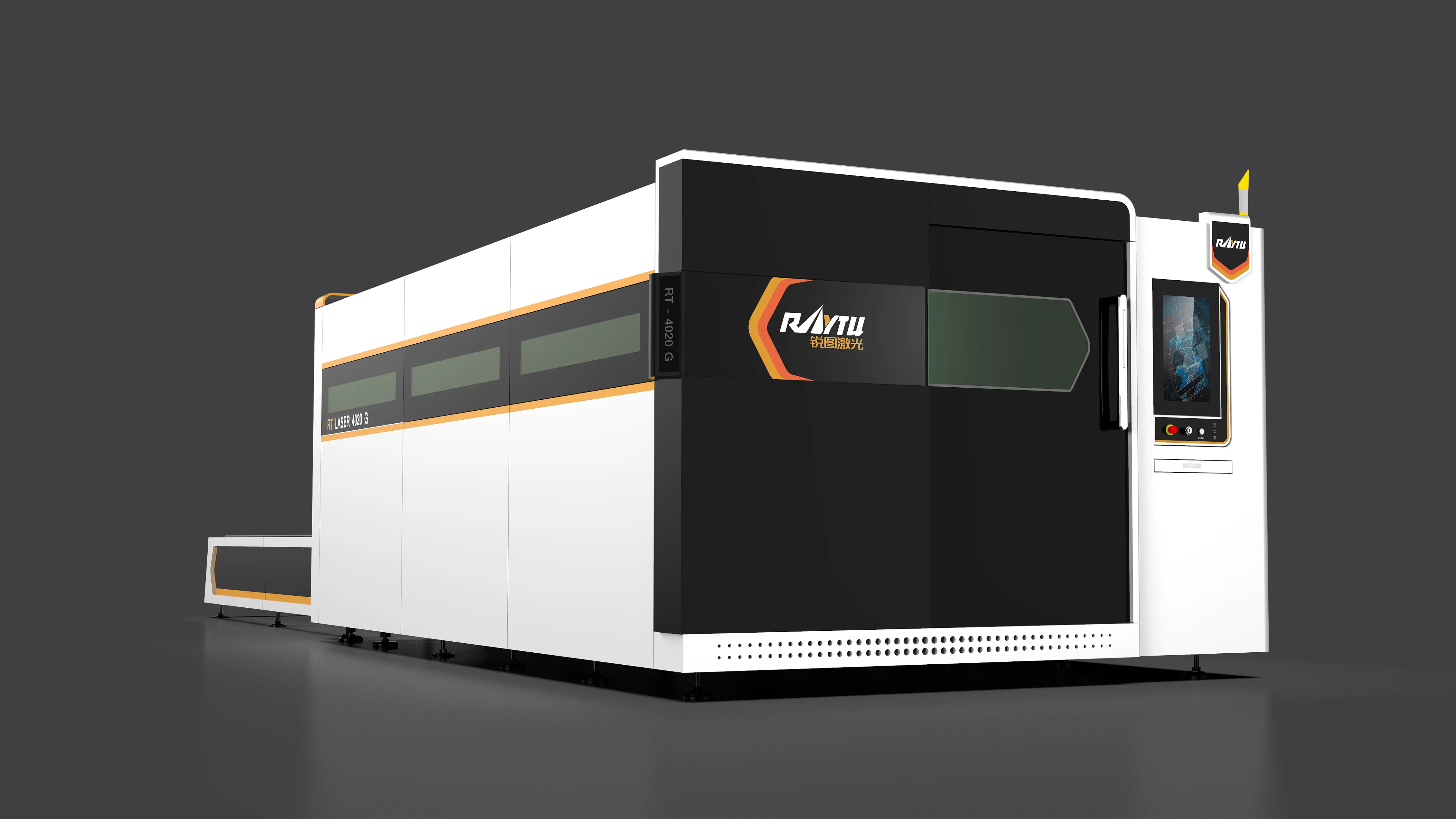 Fabricant et fournisseur de la machine de coupe laser à fibres optiques RT - G à commutation fermée en Chine