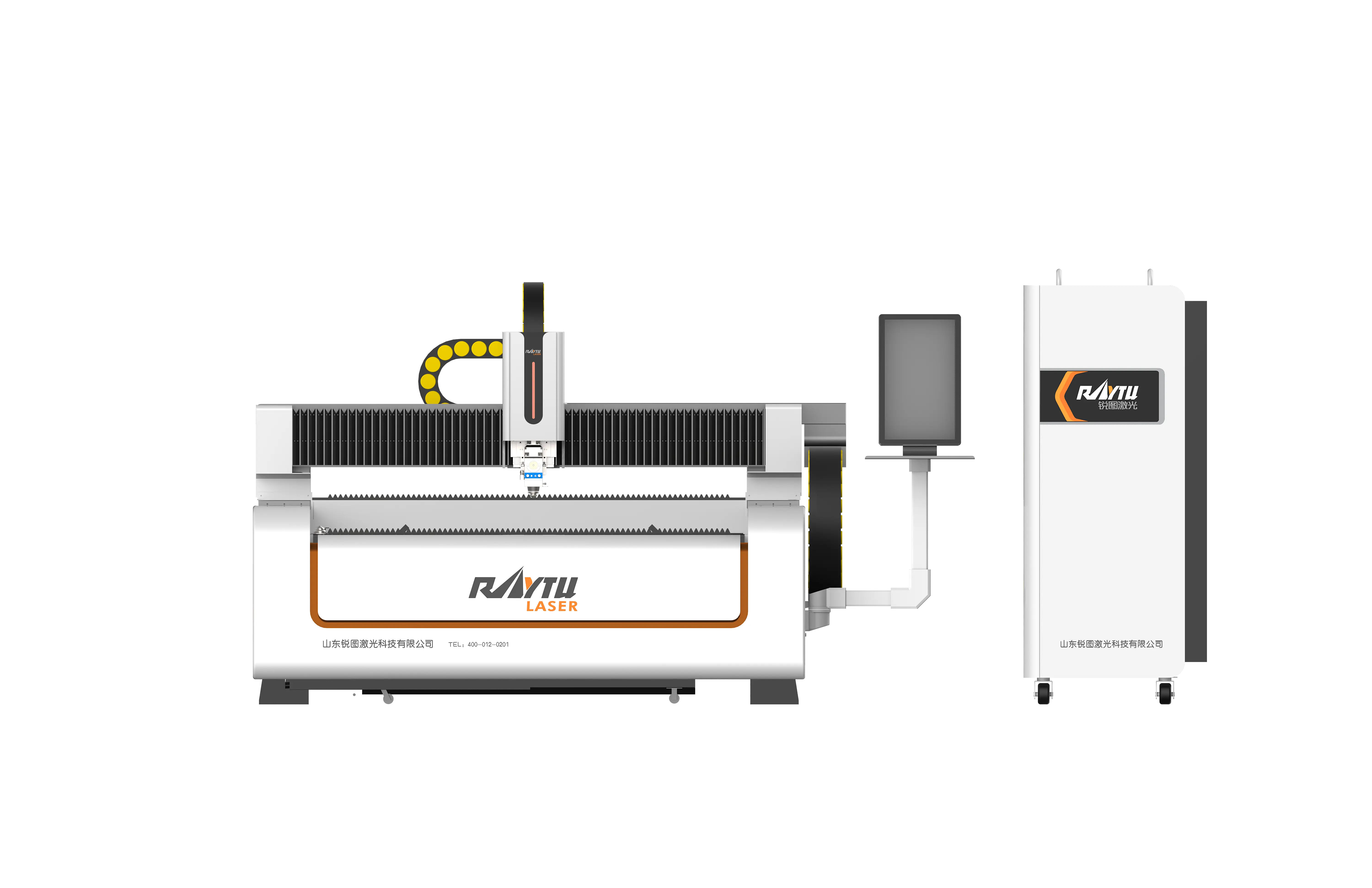 Máquina de corte láser de fibra óptica de conmutación abierta RT - P 1000w - 6000w