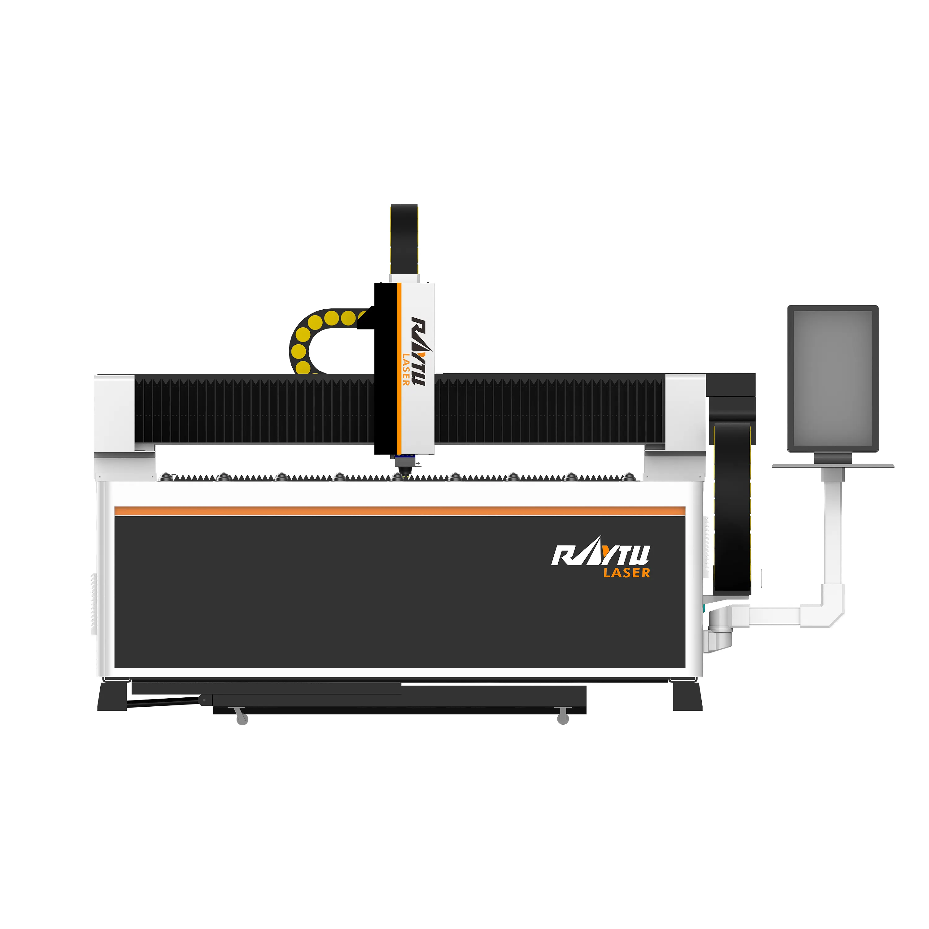 RT-A máquina de corte econômica do laser do metal da cama única
